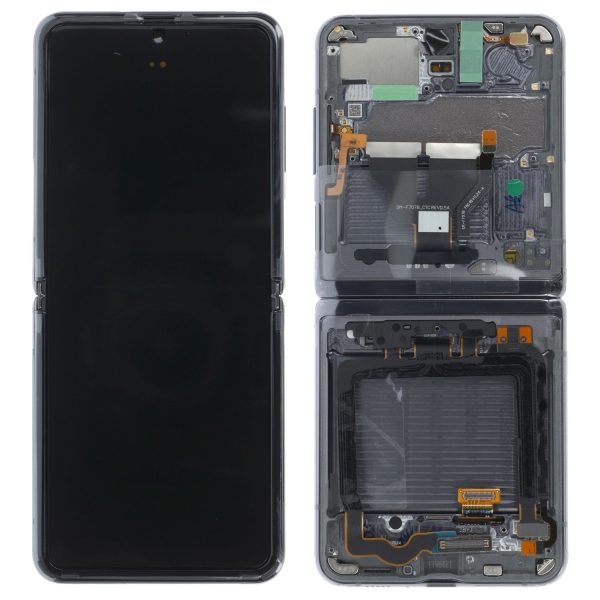 Ecran Samsung Z Flip 5G (F707) Gray Original GH82-27359A.