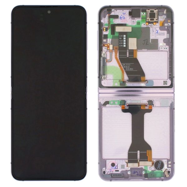 Ecran Samsung Z Flip 5 (F731) Lavander Original GH82-31827C.