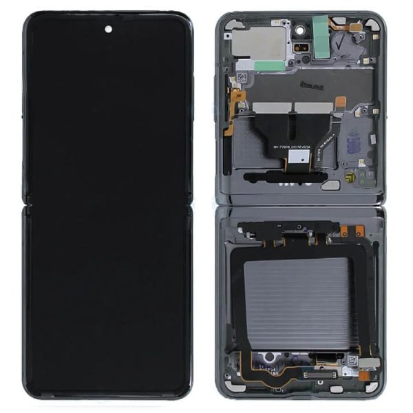 Ecran Samsung Z Flip (F700) Negru Original GH82-27350A.