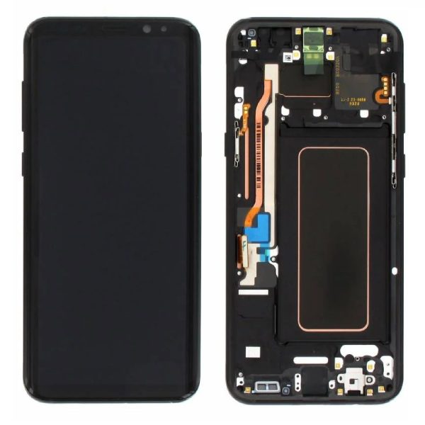 Ecran Samsung S8 Plus (G955) Negru Original GH97-20564A.