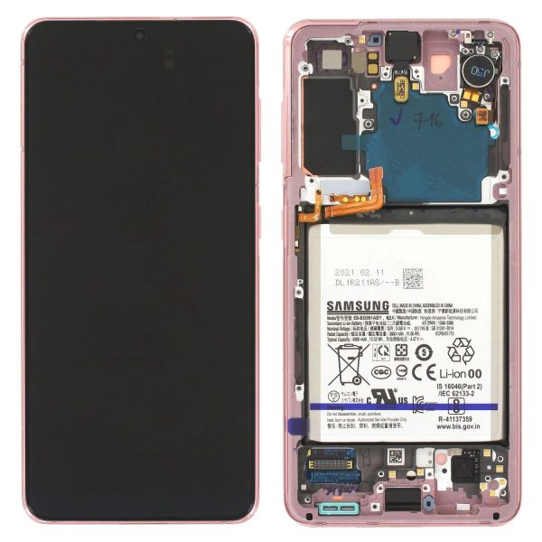 Ecran Samsung S21  (G991) Roz