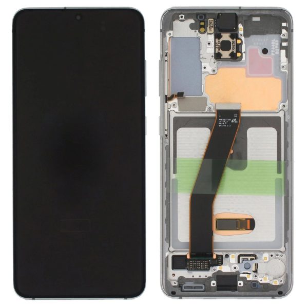 Ecran Samsung S20 (G980) Alb Original GH82-22131B.