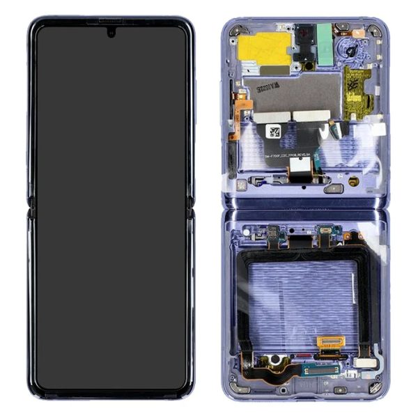 Ecran Samsung Galaxy Z Flip (F700) Purple Original GH82-27351B.