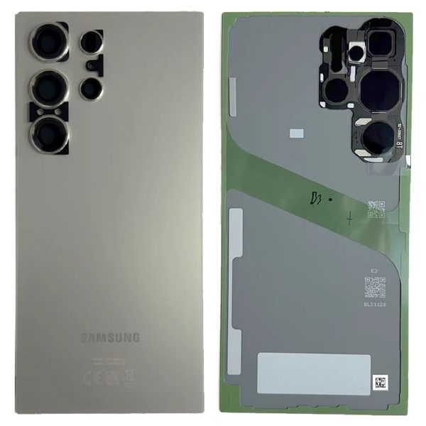 Capac spate Samsung Galaxy S24 Ultra (S928) Titanium. Original GH82-33349A.