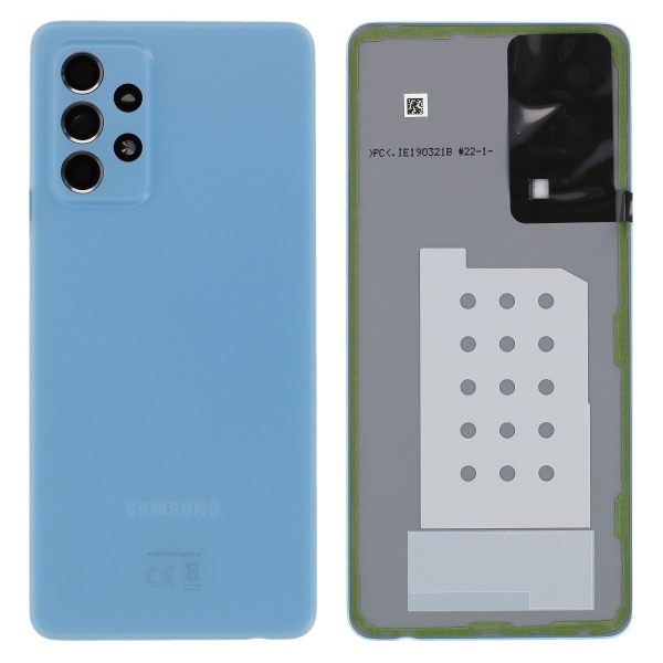 Capac Spate Samsung Galaxy A52 A525 Blue Original GH82-25427B.