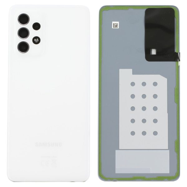 Capac Spate Samsung Galaxy A52 A526 Alb Original GH82-25225D.