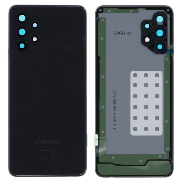 Capac Spate Samsung Galaxy A32 4G A325 Black Original GH82-25545A.