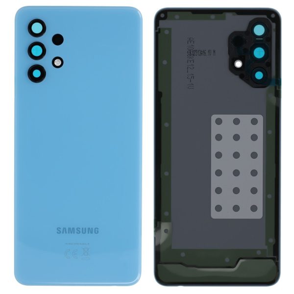 Capac Spate Samsung Galaxy A32 A325 Blue Original GH82-25545C.