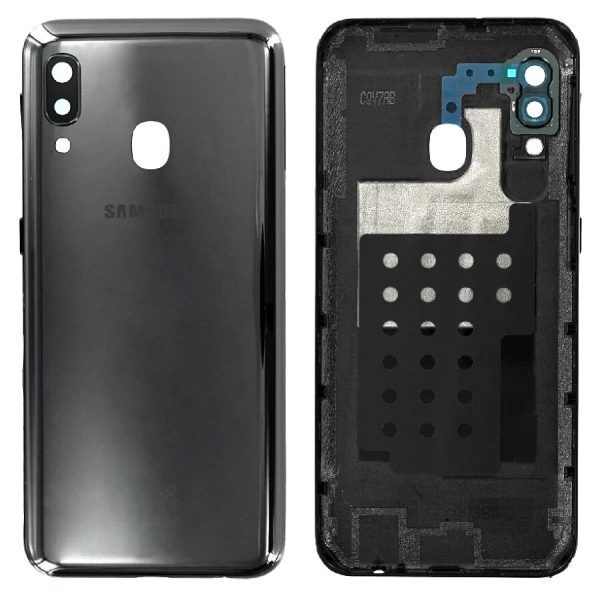 Capac Spate Samsung Galaxy A20e A202 Negru Original GH82-20125A.