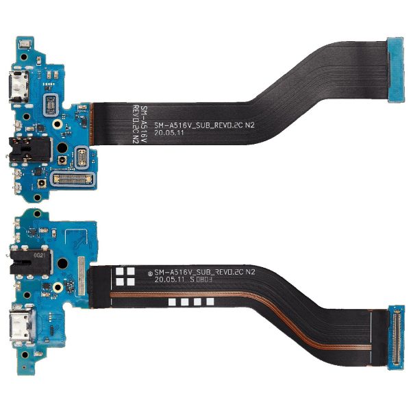 Placa Incarcare cu Flex Samsung Galaxy A51 Negru 5G A516 Original GH96-13456A.