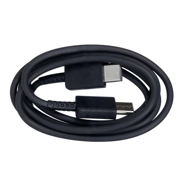 Cablu de date Type C - Type C Negru 1m