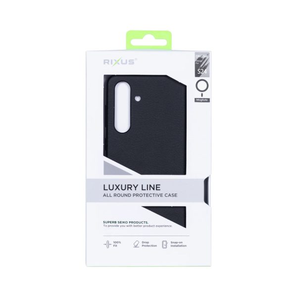 Husa Rixus Classic 02 Case With MagSafe pentru Samsung S24 (S921) Black 82A37016D2.
