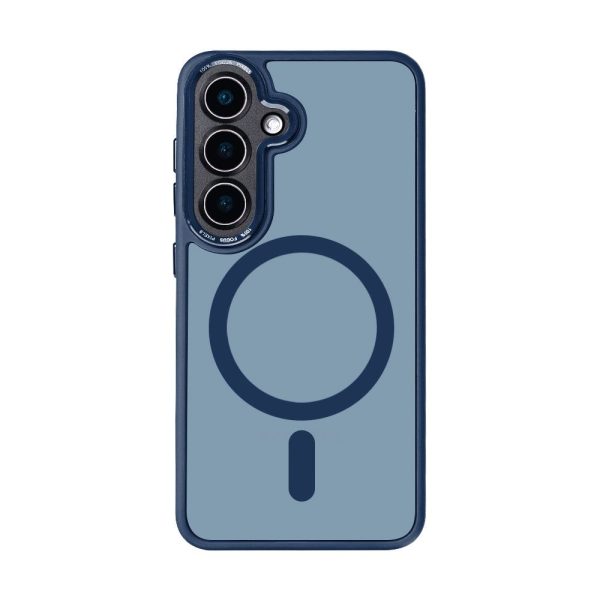 Husa Rixus Classic 04 Case With MagSafe pentru Samsung S25 Plus (S936) Dark Blue A00005075.