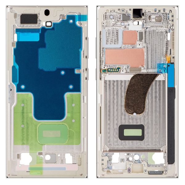 Rama Samsung Galaxy S23 Ultra (S918) Cream. Original GH96-15833B.