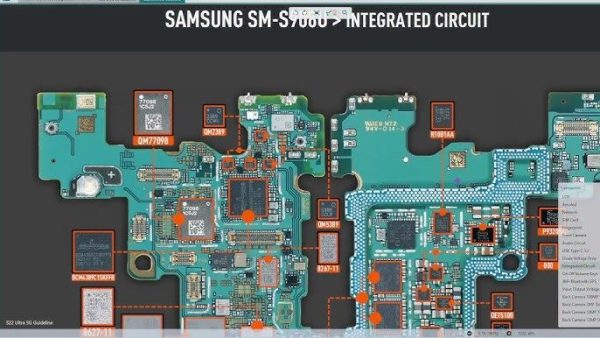 Circuit Integrat Samsung S22 Ultra (S908) Original 1201-004297.