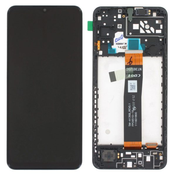 Ecran Samsung Galaxy A04 A047 Negru Original GH82-29806A.
