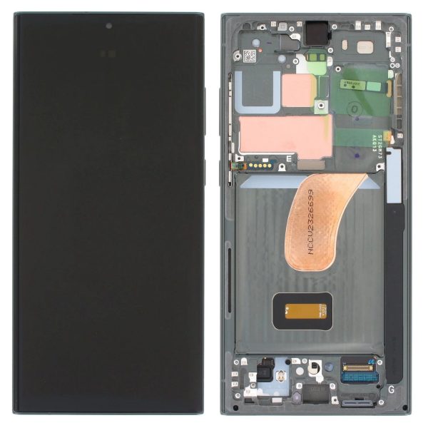 Ecran Samsung Galaxy S23 Ultra (S918) Green. Original GH82-30466C.