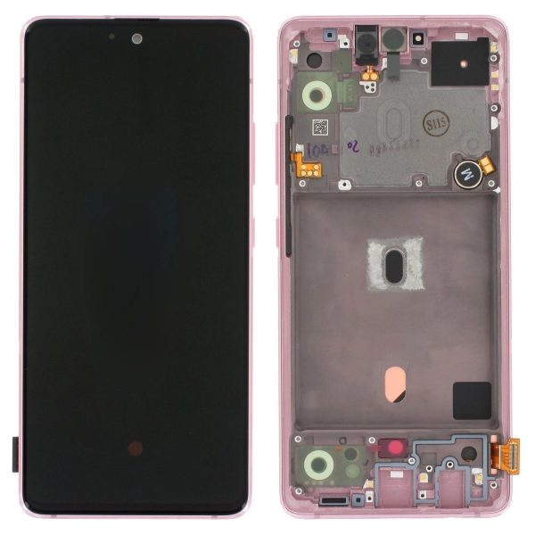 Ecran Samsung Galaxy A51 5G Prism Crush A516 Pink Original GH82-23100C.