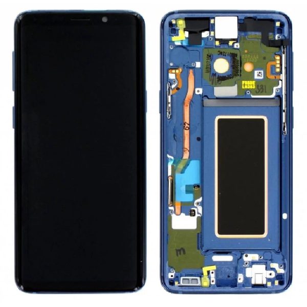 Ecran Samsung S9 (G960) Blue Original GH97-21697D.