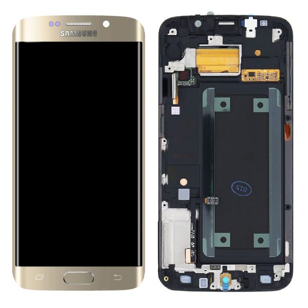 Ecran Samsung S6 Edge (G925) Gold Original GH97-17162C.
