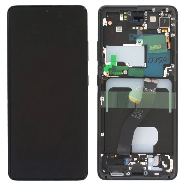 Ecran Samsung S21 Ultra (G998B) Phantom Black Original GH82-26035A.