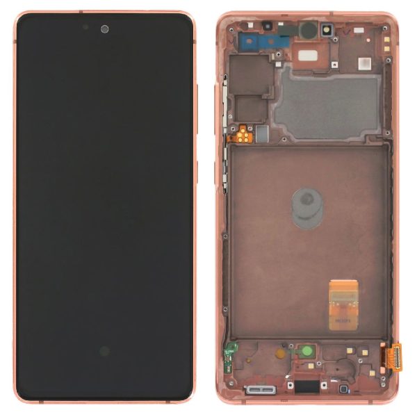 Ecran Samsung S20 FE 5G (G781) Cloud Orange Original GH82-24214F.