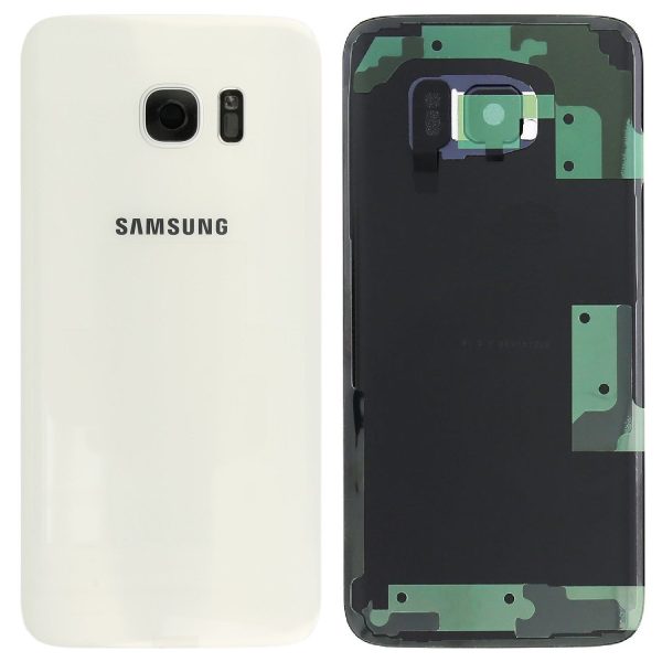 Capac Spate Samsung S7 Edge (G935) Alb Original GH82-11346D.