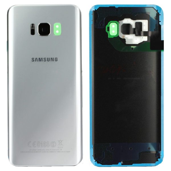 Capac Spate Samsung S8 Plus (G955) Silver Original GH82-14015B.