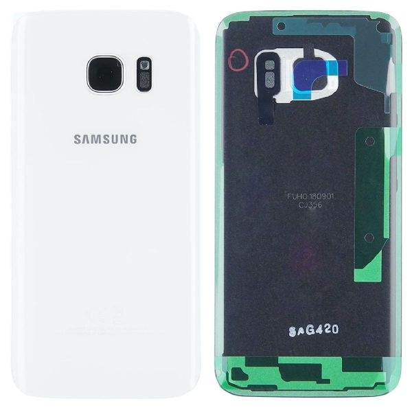 Capac Spate Samsung S7 2016 (G930) Alb Original GH82-11384D.