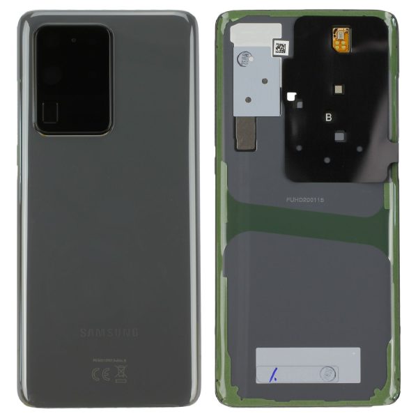 Capac Spate Samsung S20 Ultra (G988) Silver Original GH82-22217B.