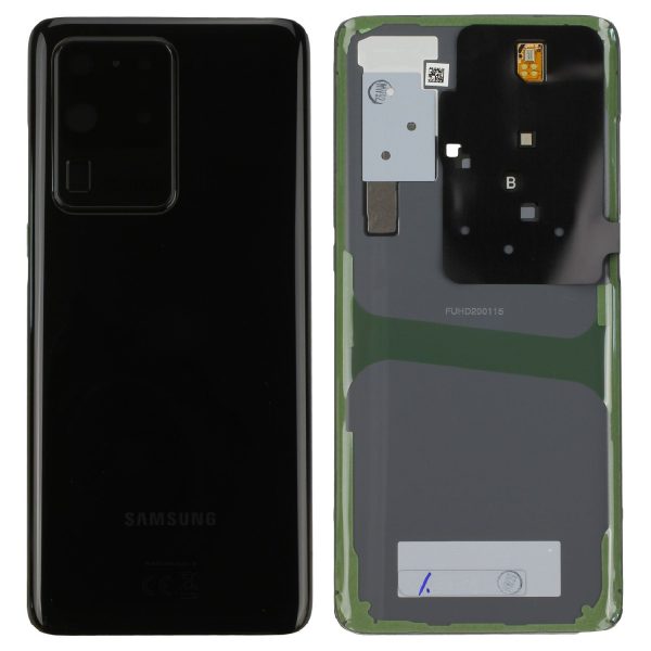 Capac Spate Samsung S20 Ultra (G988) Negru Original GH82-22217A.