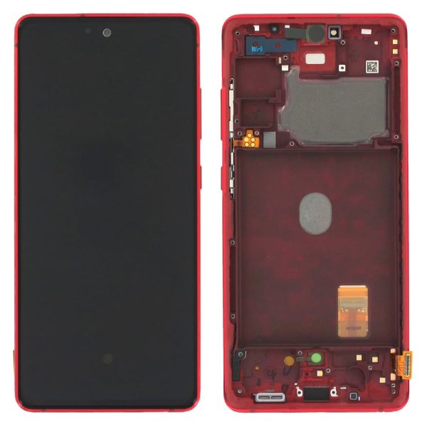 Ecran Samsung S20 FE (G780) Cloud Red Original GH82-31329E.