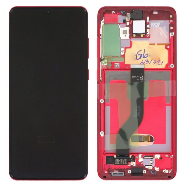 Ecran Samsung S20 Plus (G985) Rosu Original GH82-22145G.