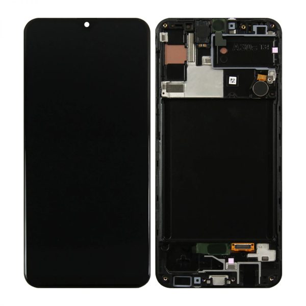 Ecran Samsung Galaxy A30s Negru OEM A307 Soft Oled 833788753A.